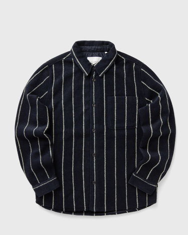 Košeľa Les Deux Lennon Wool Pinstripe Overshirt Navy | 1000558-460, 1
