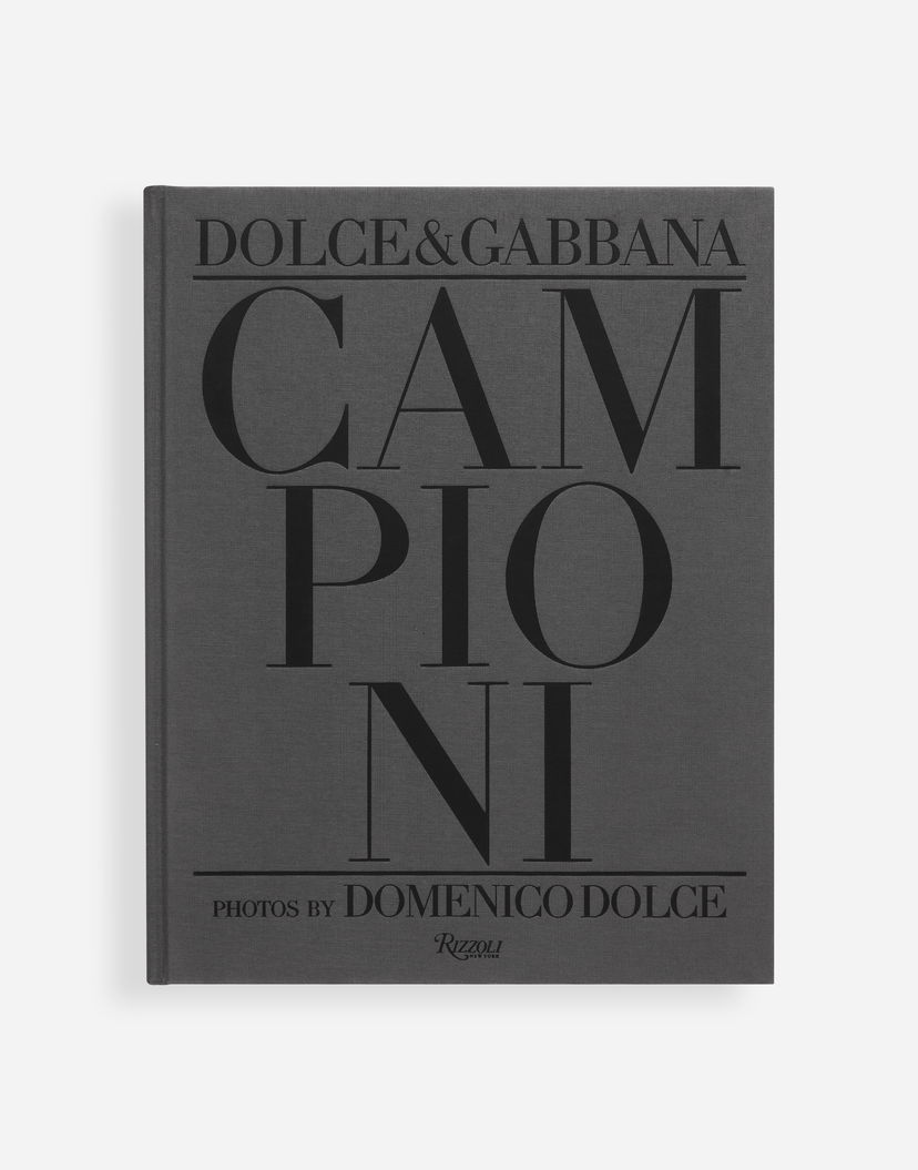 Kniha a časopis Dolce & Gabbana Campioni Books Šedá | VL1024VLTW29V000