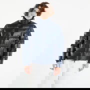 Shiny Down Stand Puffer Jacket