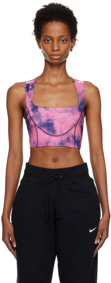 Podprsenka Off-White Off-White Tie-Dye Sports Bra Ružová | OWVO054F22JER0023045, 0