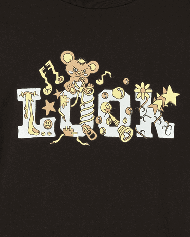 Mikina Lqqk Creature Logo Čierna | AW21LQQKTEE003 001, 5