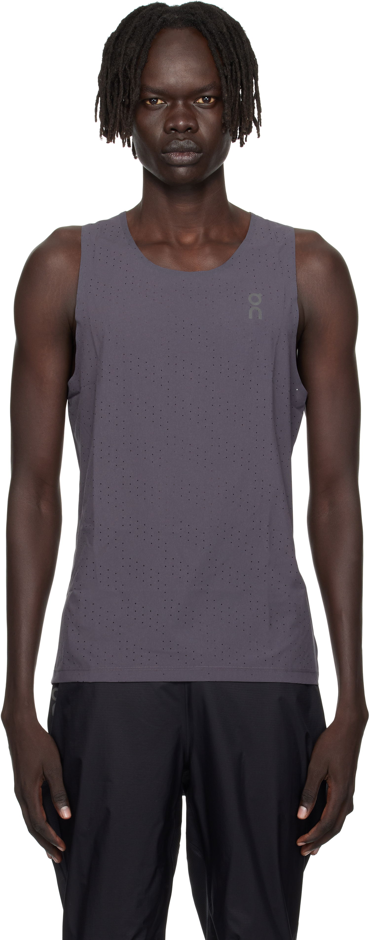 Tielko On Running Race Tank Top Šedá | 1MF10152343, 0