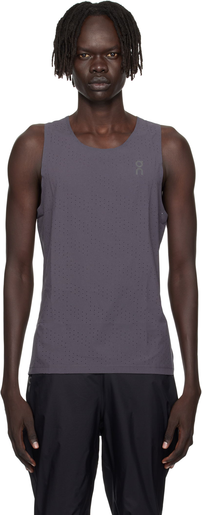 Tielko On Running Race Tank Top Šedá | 1MF10152343