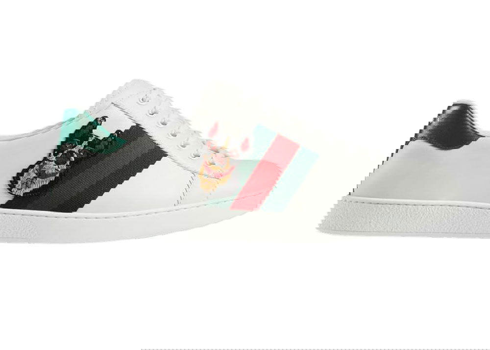 Tenisky a topánky Gucci Ace 'Year of the Dog' Biela | 501907 DOPE0 9064, 0