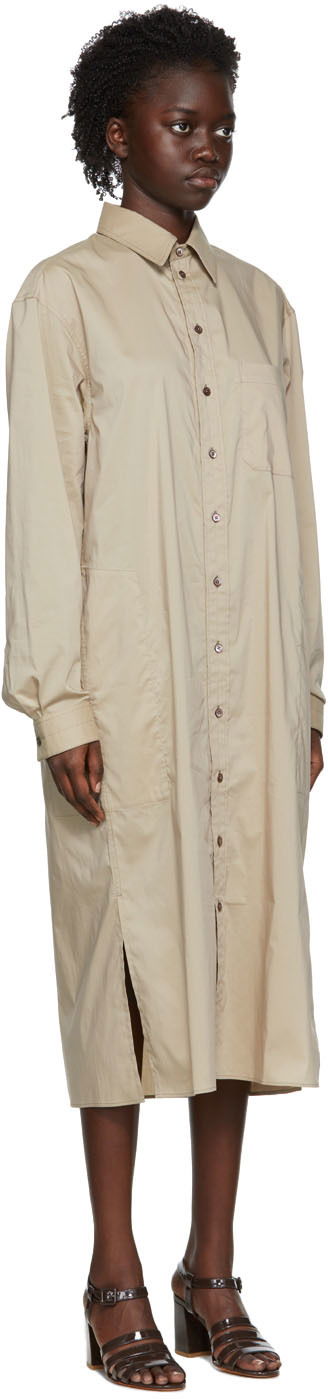 Šaty LEMAIRE Maxi Cotton Dress Béžová | X 221 SH186 LF724, 1
