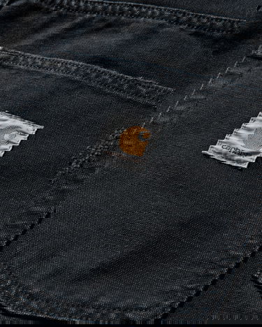 Nohavice Carhartt WIP Brandon Wide-Leg Pant Čierna | I036311.89B7, 3