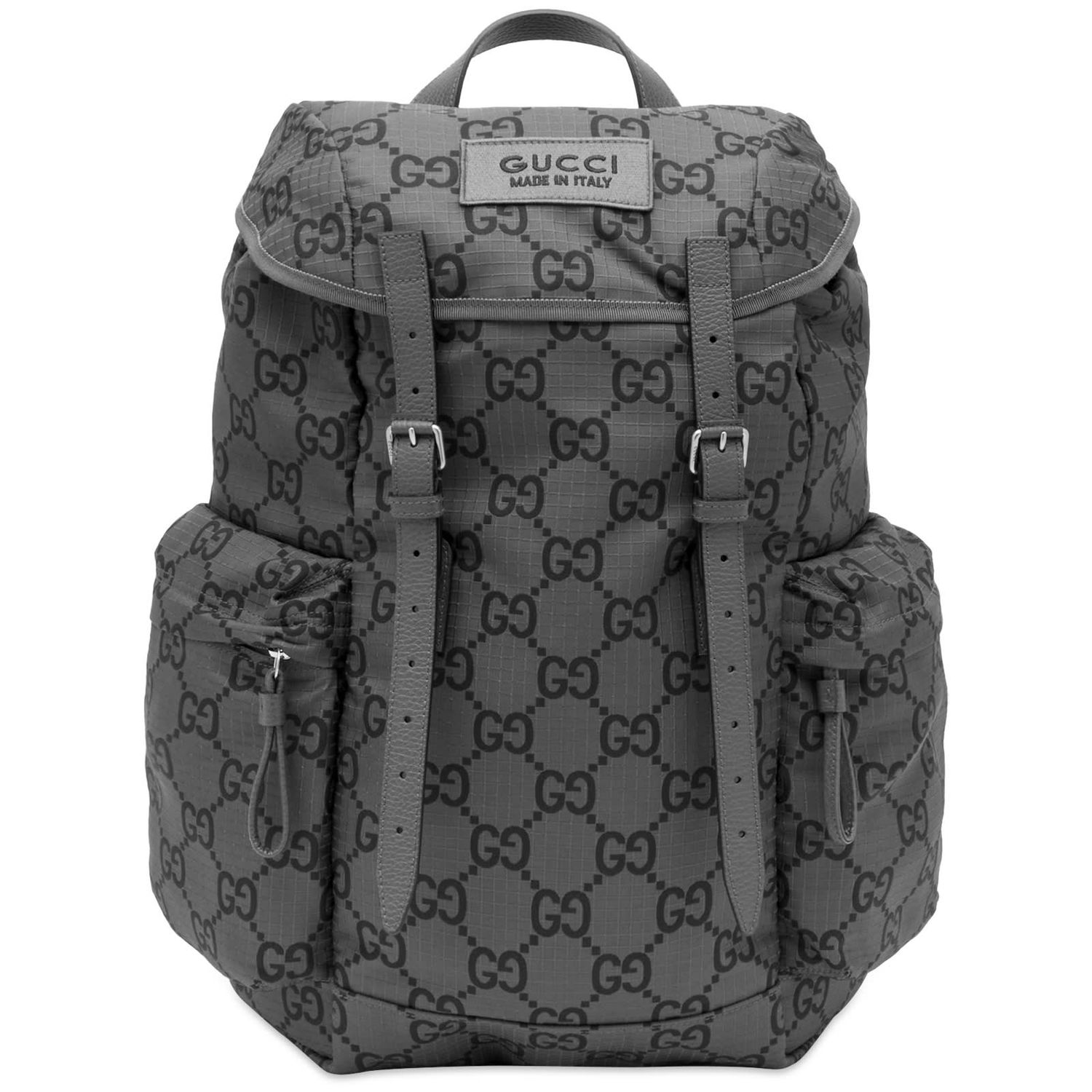 Batoh Gucci Ripstop Backpack Čierna | 767923-FACPL-1245, 0