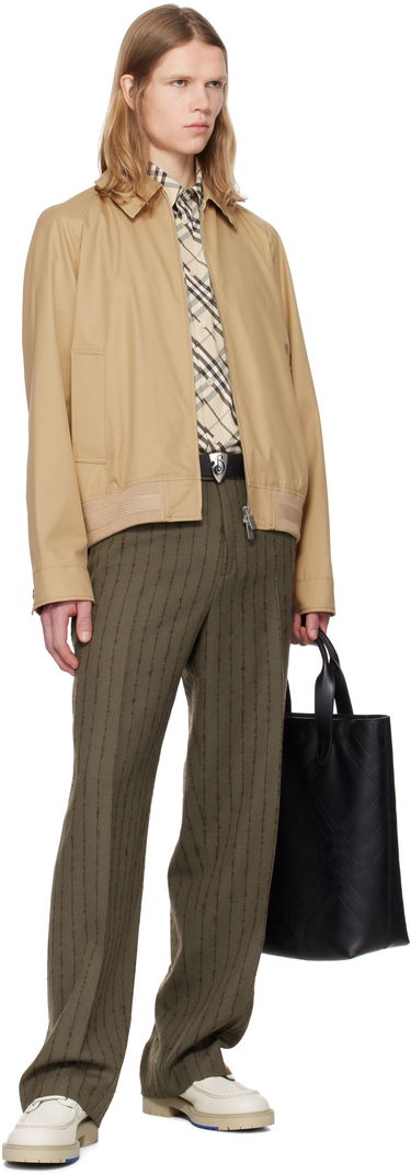 Bomber bunda Burberry Burberry Gabardine Chester Harrington Jacket Béžová | 8093199, 3