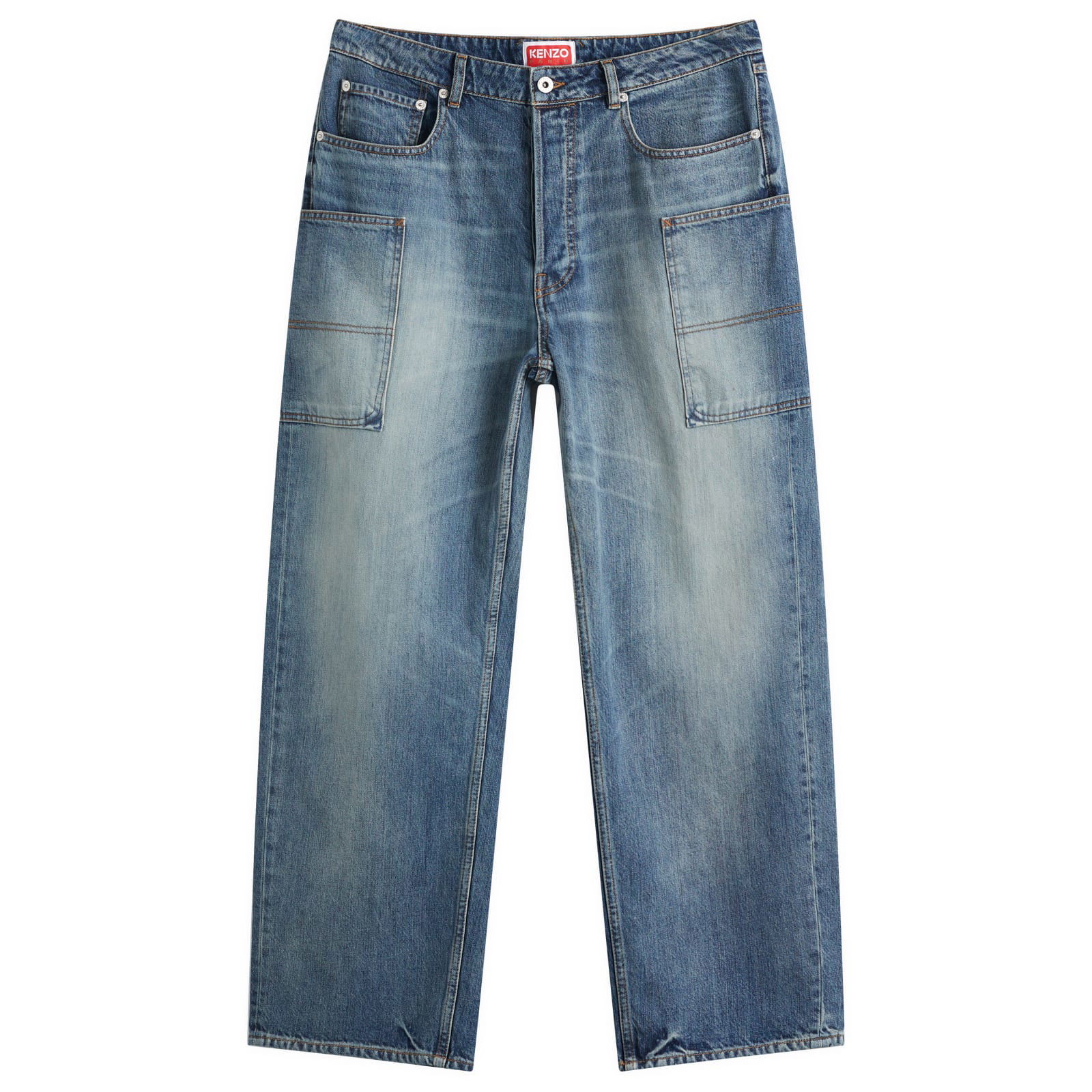 Kenzo Cargo Monkey Fit Jeans 28"