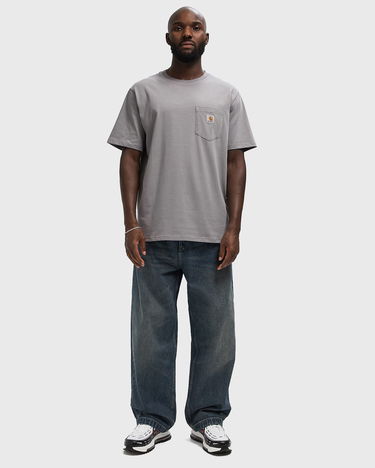 Tričko Carhartt WIP Short Sleeve Pocket T-Shirt Šedá | I030434-2LR.XX, 2