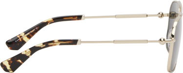 Slnečné okuliare Burberry Burberry Aviator Sunglasses Metalická | 0BE3159 110987 8056262226063, 1