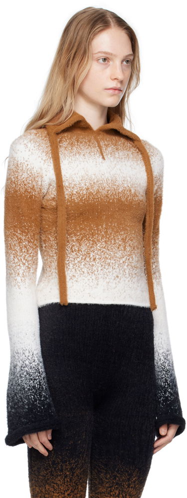 Sveter Ottolinger Ottolinger Gradient Fuzzy Knit Sweater Hnedá | 705902, 1