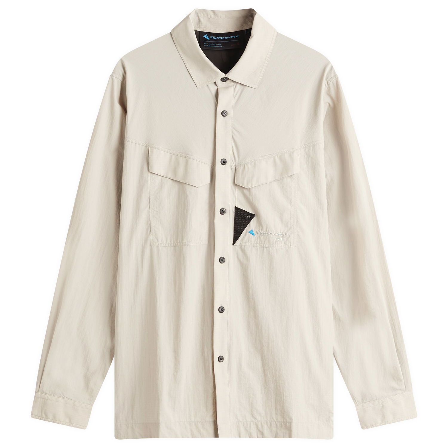 Košeľa Klättermusen Syn Long Sleeve Shirt, Size Large Béžová | 10371-117, 1