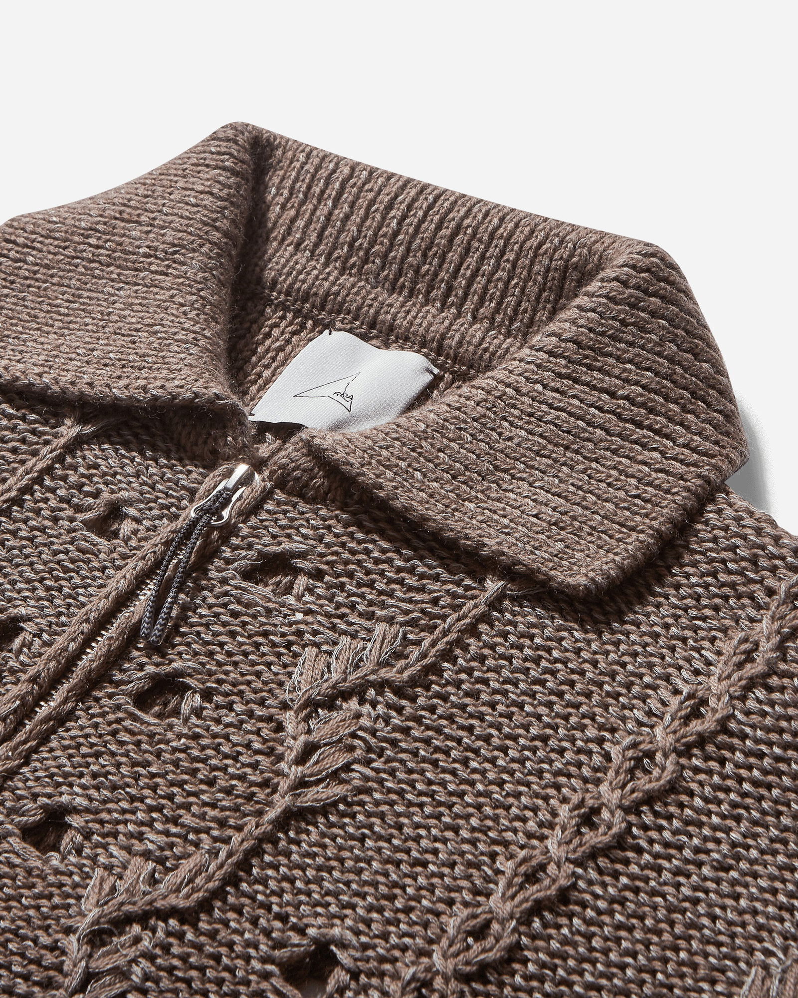 Polo Cable Knit Sweater