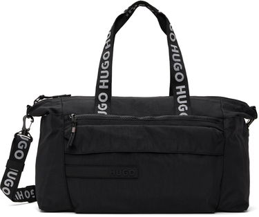 Športový vak BOSS Hugo Logo Patch Duffle Bag Čierna | 50541967, 0