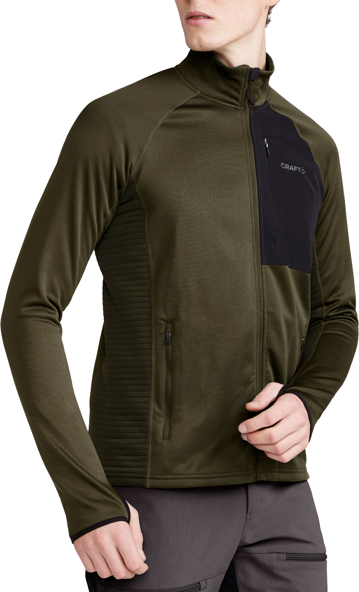 Mikina Craft Tech Fleece Training Zelené | 1911662-680999, 0