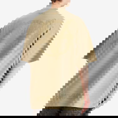 Tričko VETEMENTS Vetements Double Anarchy Oversized T-Shirt, Size Large Béžová | UA66TR655T, 3