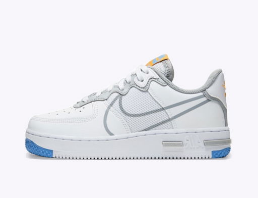 Tenisky a topánky Nike Air Force 1 React SU "White Light Smoke Grey" GS Biela | CT5117-102