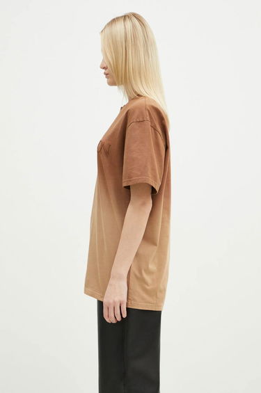Tričko JW Anderson JW Anderson Logo Embroidery Gradient T-Shirt Hnedá | JT0244.PG1551.619, 1