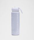 Fľaše lululemon Back to Life 710 ml Water Bottle with Straw Print Fialová | prod20001831, 4