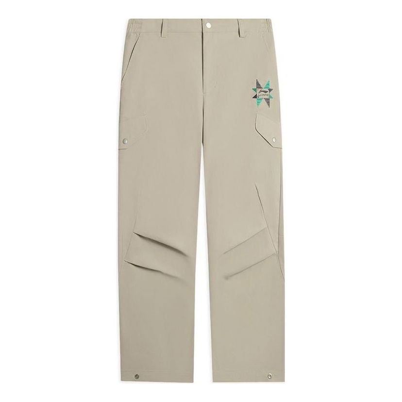 Cargo nohavice Li-Ning Classic Cargo Pants Béžová | AKXSB41-2