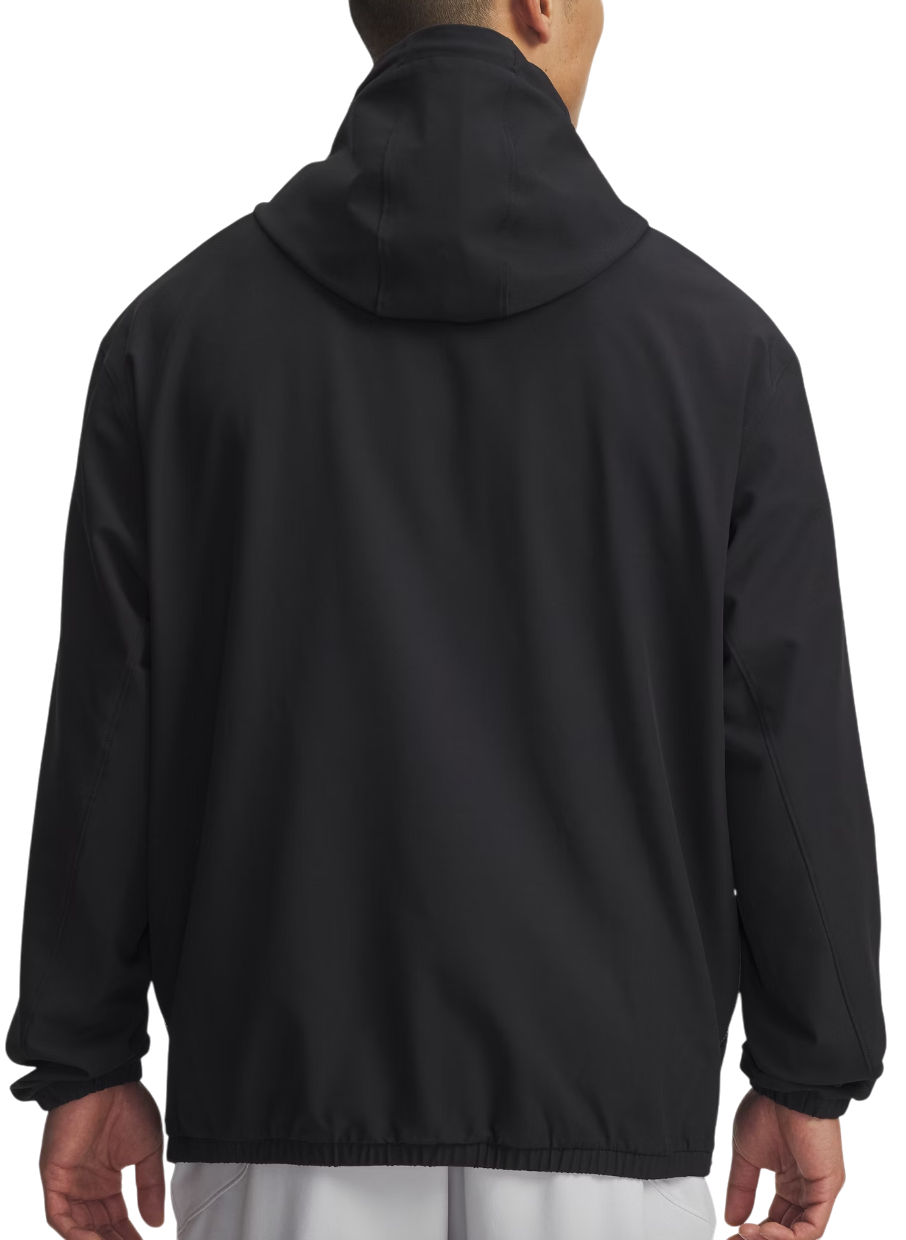 Mikina Under Armour Unstoppable Woven Hoodie Čierna | 6003864-001, 1