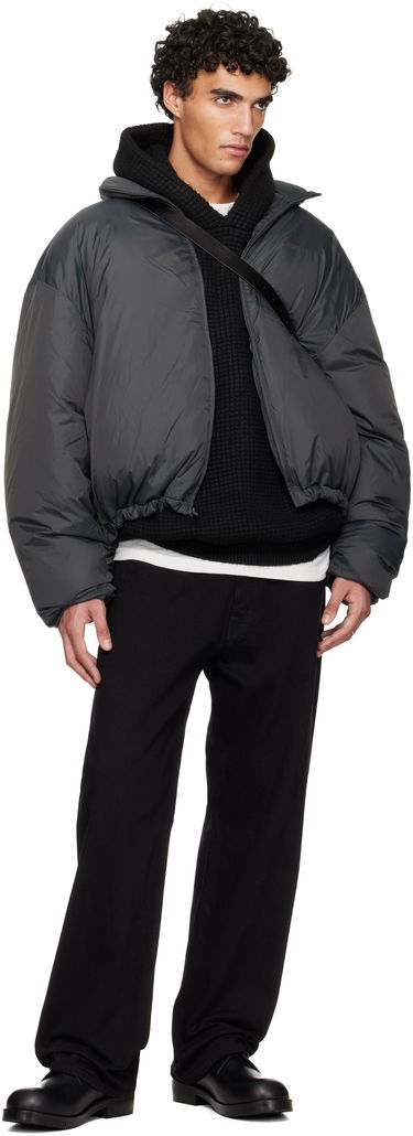 Prešívaná bunda Fear of God ESSENTIALS Holiday Ripstop Nylon Puffer Down Jacket Šedá | 202HO258151F, 3
