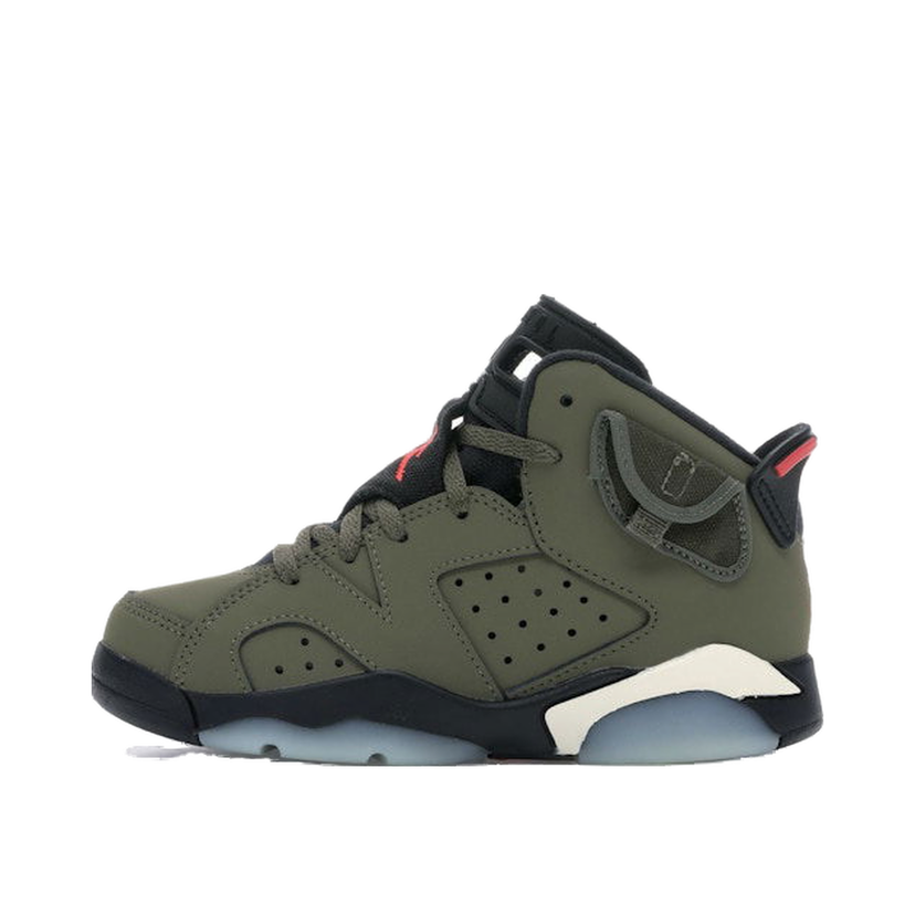 Tenisky a topánky Jordan Air Jordan Travis Scott 6 Retro (PS) Zelené | CQ3565-200