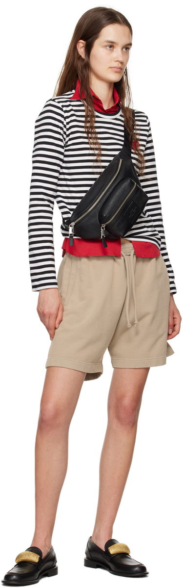 Ľadvinka Marc Jacobs Marc Jacobs 'The Leather' Belt Bag Čierna | 2R3HBB028H02, 3