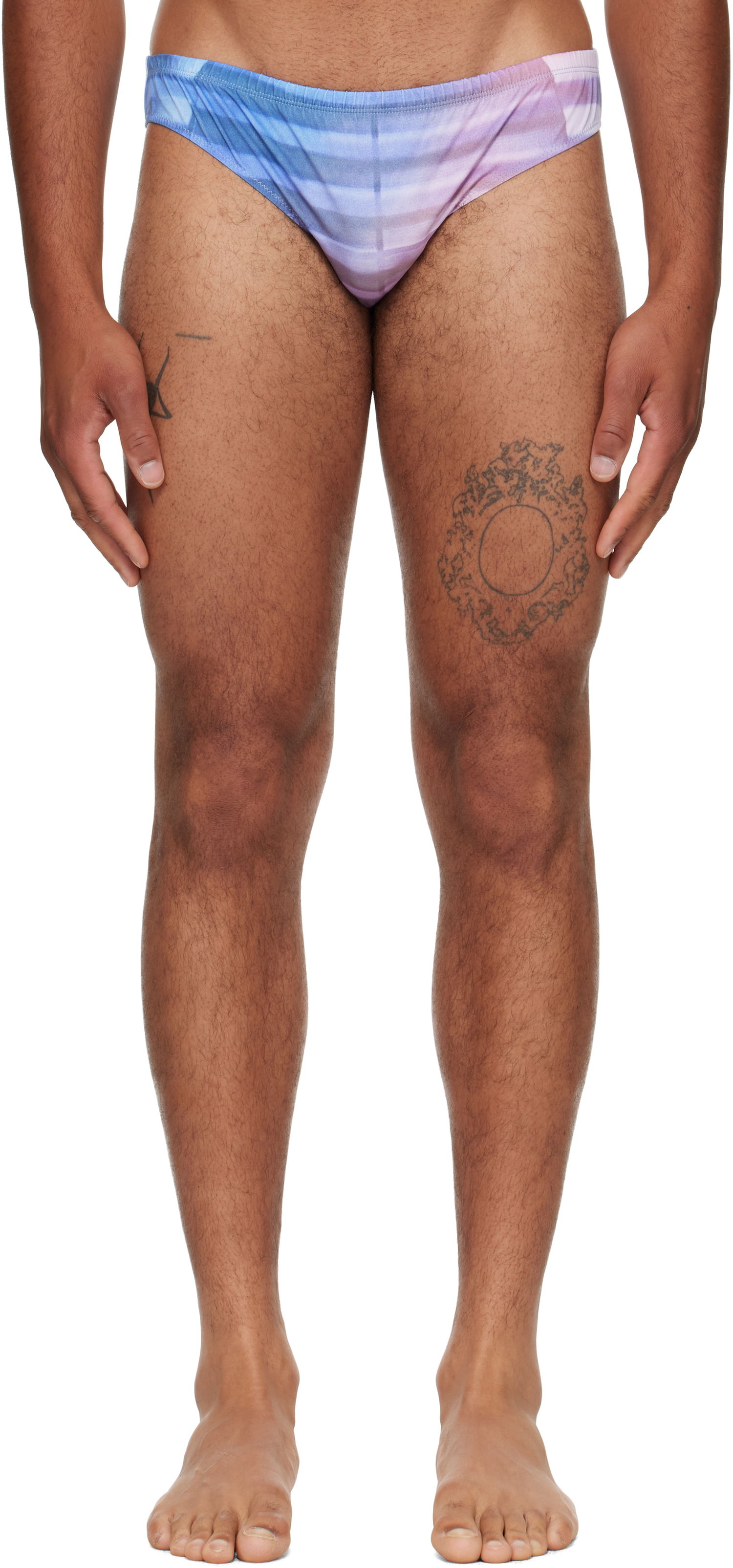 Plavky Jean Paul Gaultier Jean Paul Gaultier 'The Air' Swim Briefs Rôznofarebný | 25/03-M-SW068-J011P-565034, 0
