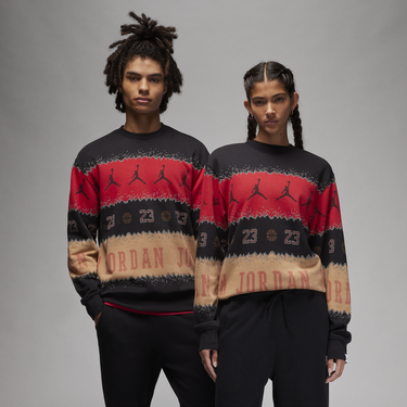 Mikina Jordan Essentials Holiday Fleece Crew Rôznofarebný | FD7463-687, 3