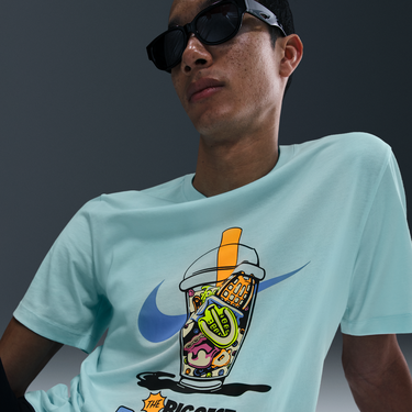 Tričko Nike Nike Sportswear Bubble Tea T-Shirt Tyrkysová | HJ0770-474, 3