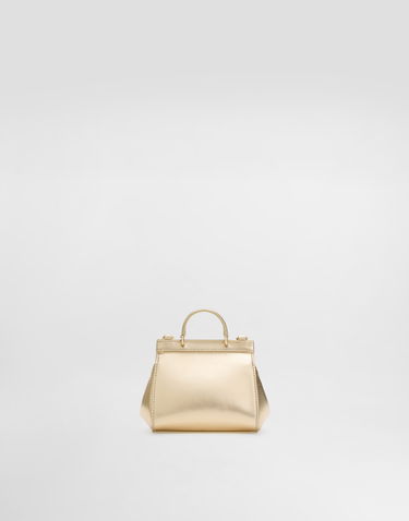 Kabelka Dolce & Gabbana Dolce & Gabbana Mini Sicily Leather Handbag Metalická | EB0003AA74687610, 3