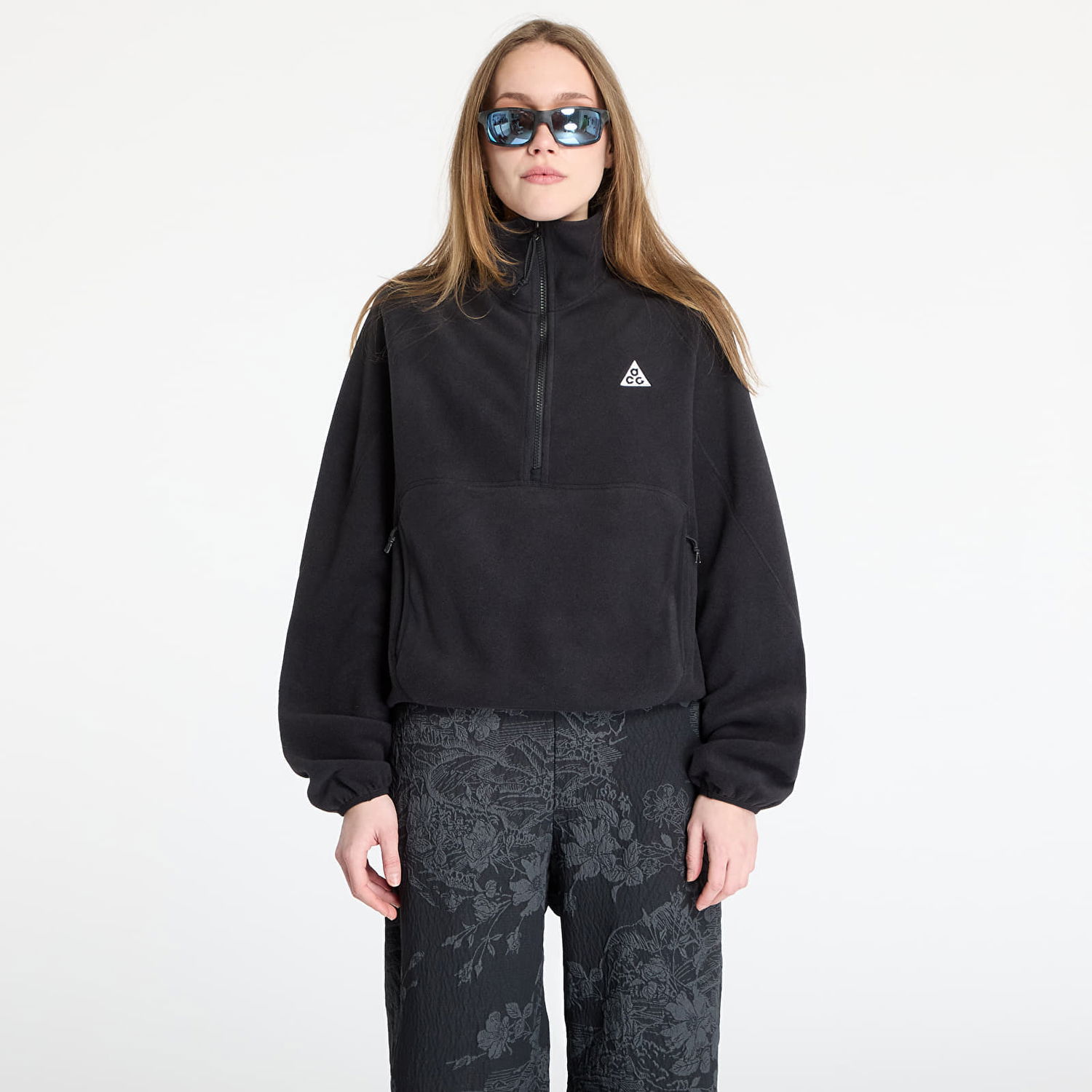 Mikina Nike ACG ACG "Wolf Tree" 1/2-Zip Fleece Top Čierna | HJ0237-010, 0