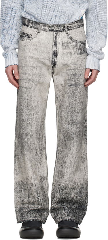 Džínsy Camper Camperlab Paint Print Jeans Šedá | AU00022-001, 0