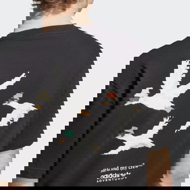 Tričko adidas Performance Tee Adventure Graphic Duckies Čierna | HZ1148, 2