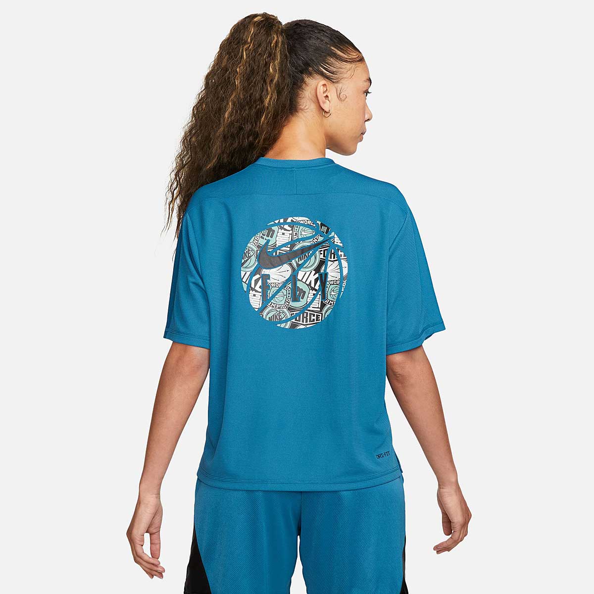 Tričko Nike Dri-FIT Warmup Tee Tyrkysová | FB7992-457, 1