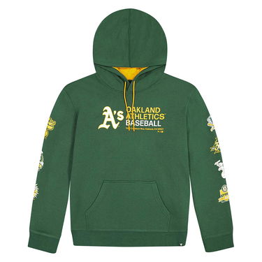 Mikina Fanatics Oakland Athletics Fleece Hoodie Zelené | 004T-2019-FZ-0GI, 1