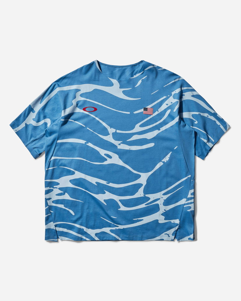 Tričko OAKLEY Team USA Surfing Graphic T-Shirt Modrá | FOA407801 6W6