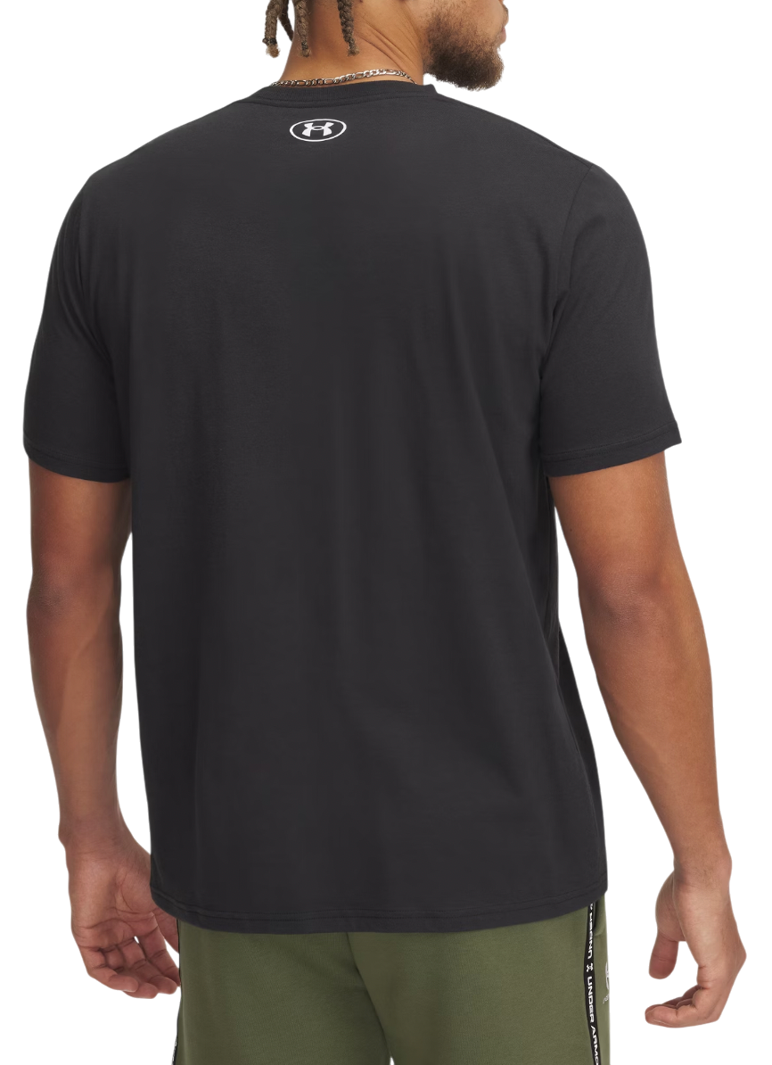 Tričko Under Armour Strip Logo Short Sleeve T-Shirt Čierna | 1390203-001, 1