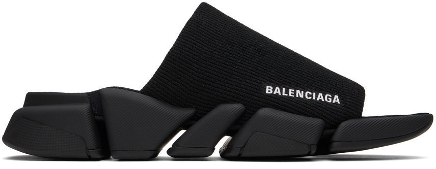 Tenisky a topánky Balenciaga Speed 2.0 Slides "Black" Čierna | 711453-W2DB1-1000, 0