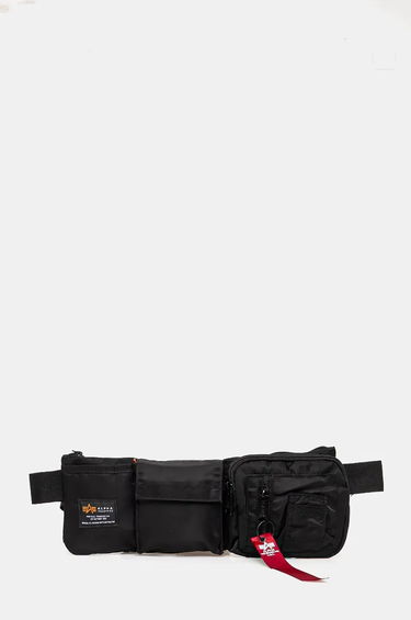 Ľadvinka Alpha Industries Waist Bag Čierna | 128928, 0