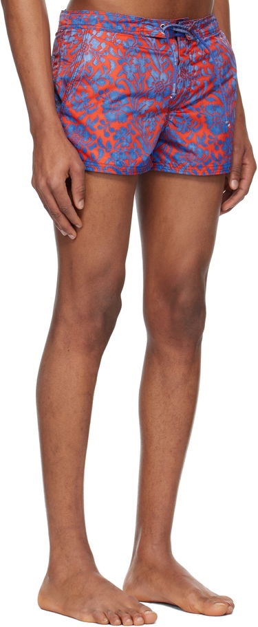 Plavky ERL ERL Printed Nylon Swim Shorts Červená | ERL10UW06, 1
