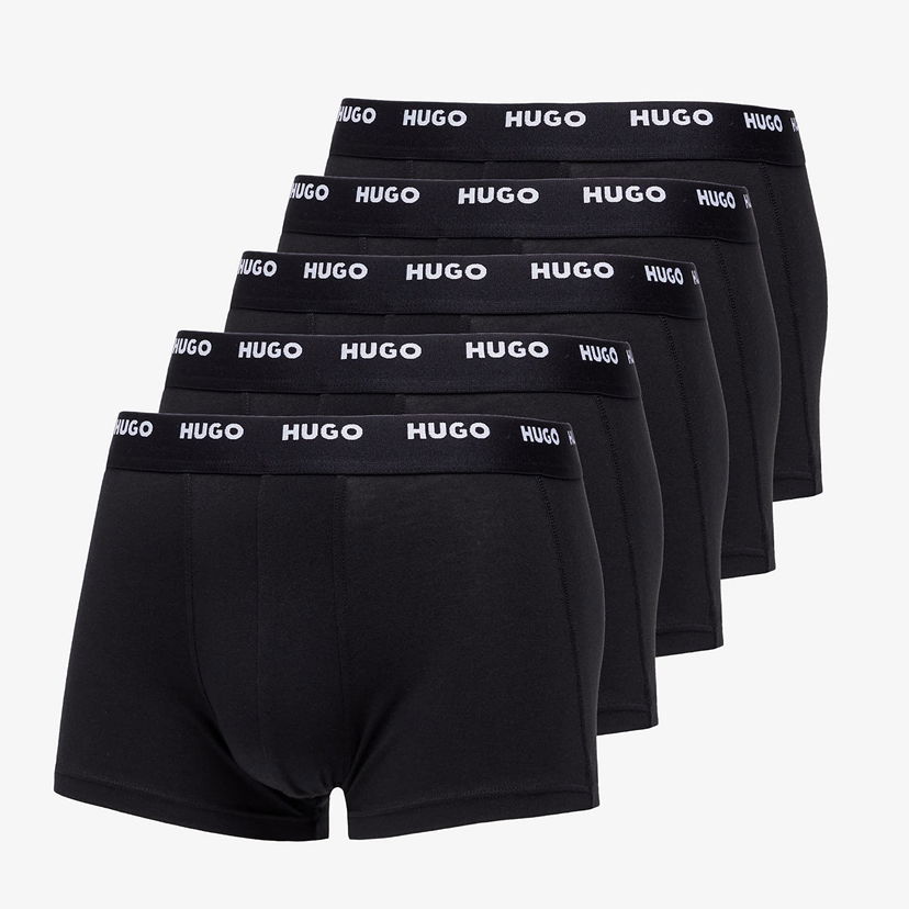 Boxerky BOSS Boxer 5 Pack Black Čierna | 50493840-001