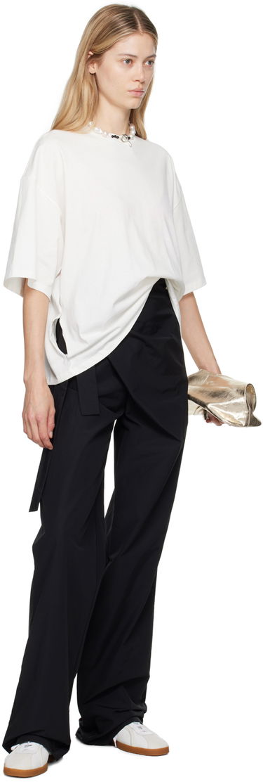 Tričko Baserange Pin Relaxed-Fit T-Shirt Biela | TOPT-RC-AU24, 3