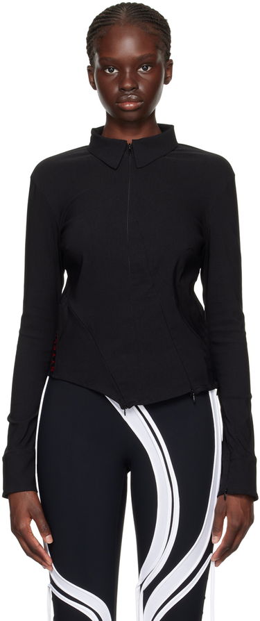 Košeľa Ottolinger Ottolinger Zip Shirt Čierna | 1103001, 0