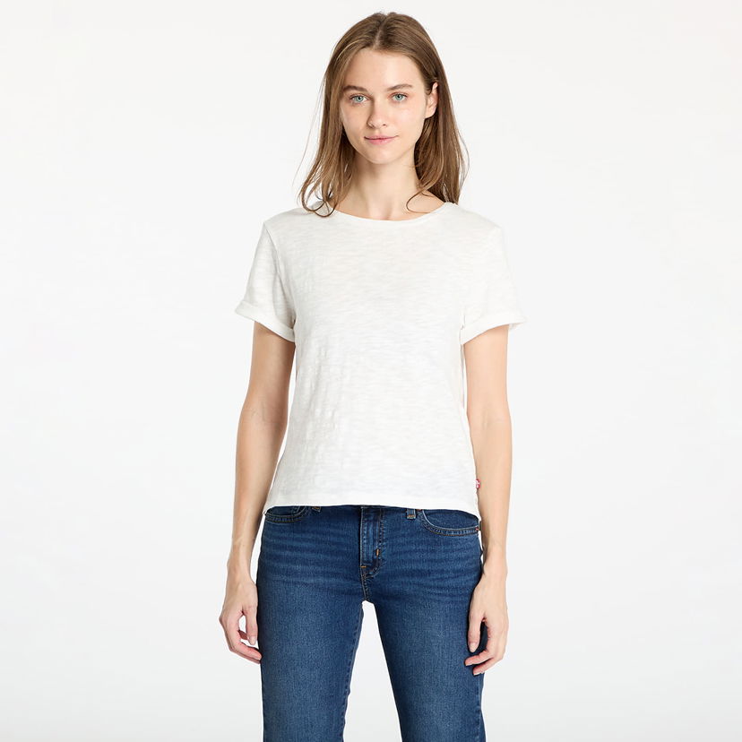 Tričko Levi's Margot Short Sleeve Tee White Biela | A7247-0002