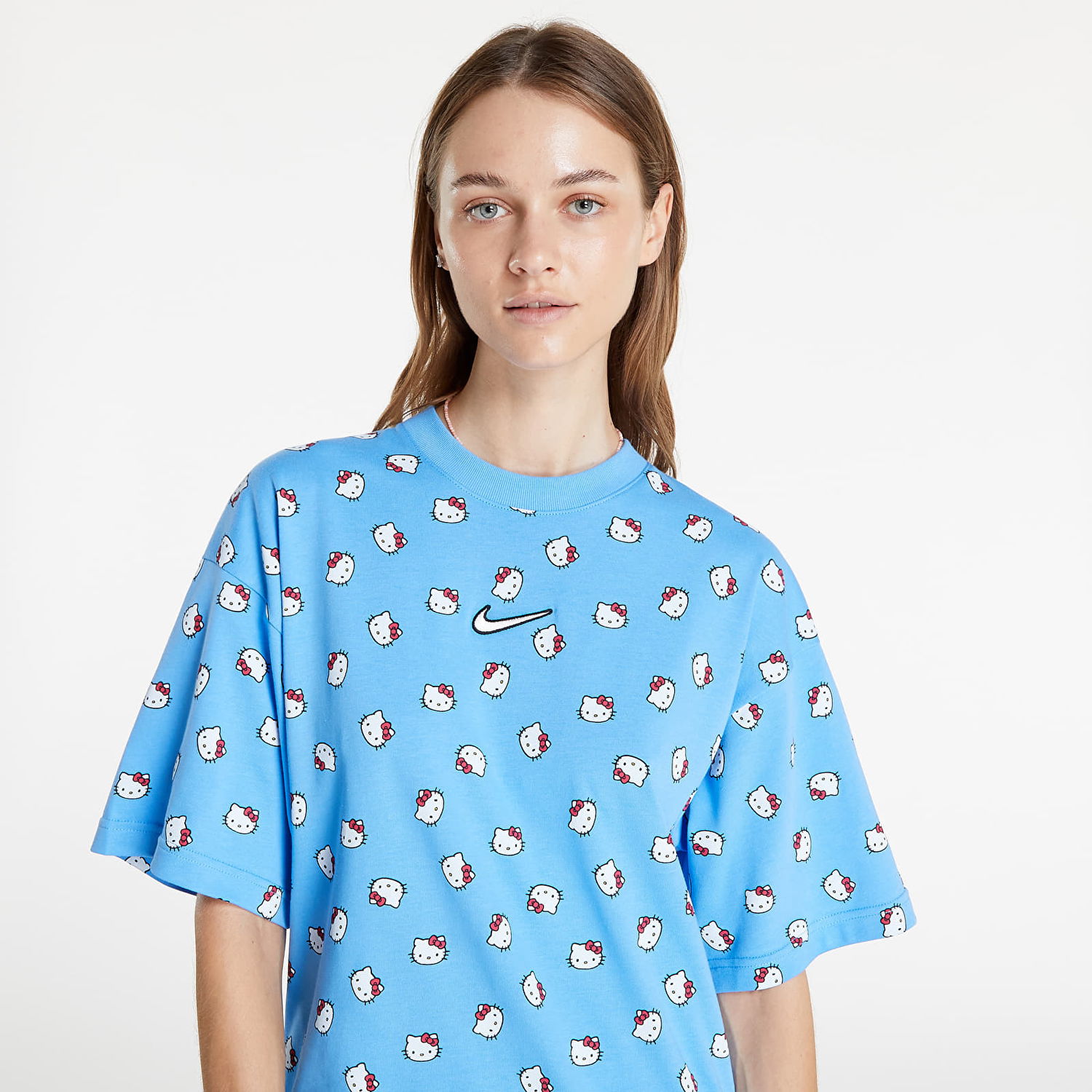 Tričko Nike Hello Kitty x Short Sleeve Top Modrá | DR5519-412, 1