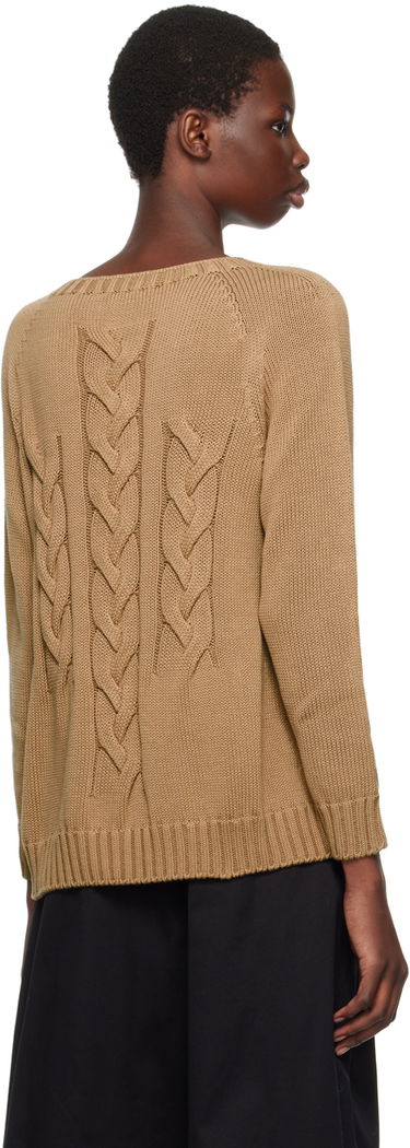 Sveter Max Mara Max Mara Harald Cable Knit Sweater Hnedá | 2429366071600, 2