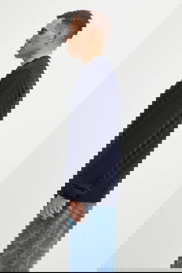 Sveter Carhartt WIP Alten Sweater with Wool Blend Navy | I033917.J0XX, 1